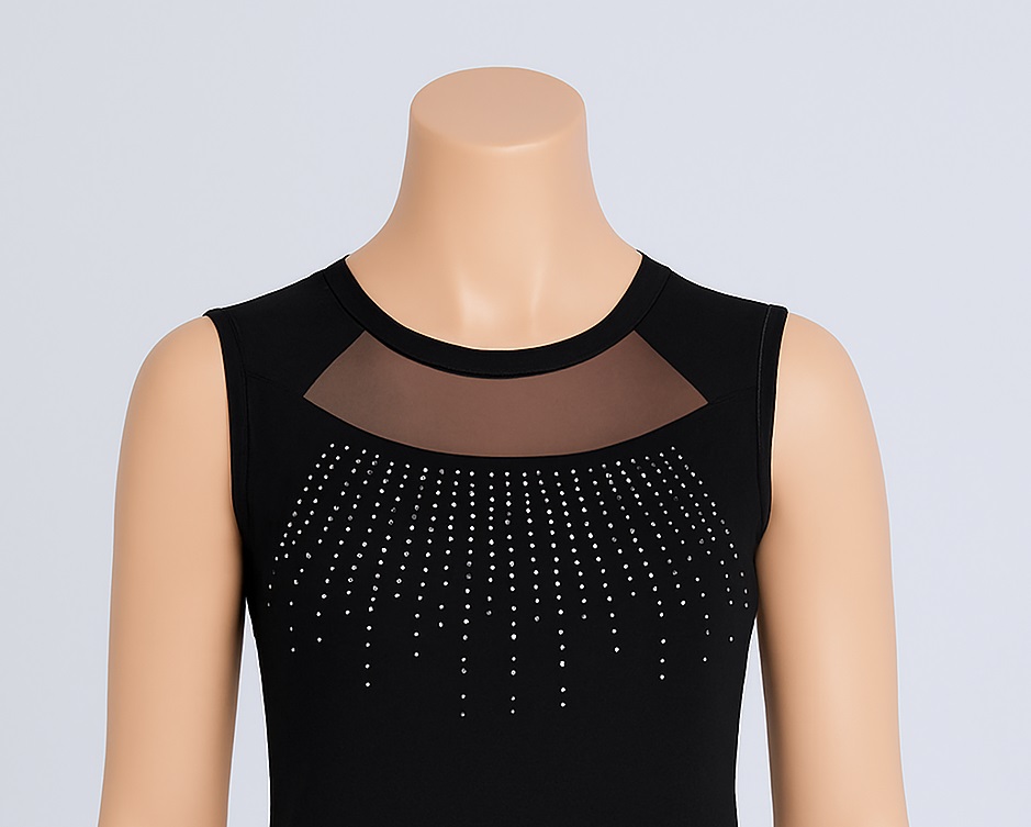 تاپ زنانه مجلسی نگین دار